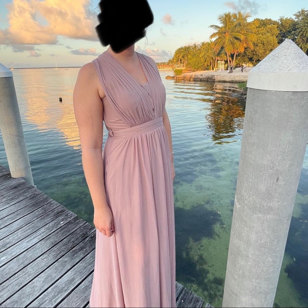 Birdy Grey Chicky Convertible Dress Mauve Size 8